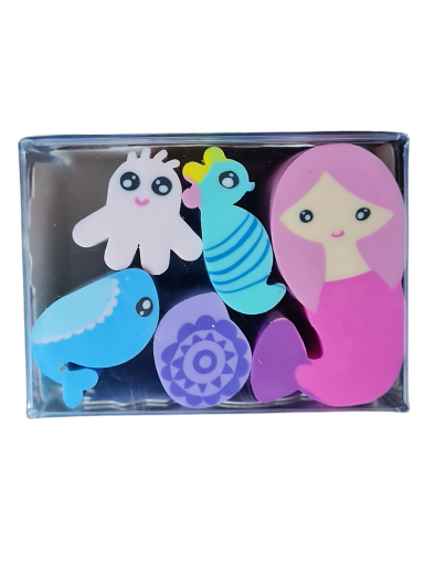 Mermaid Eraser Box