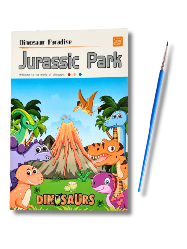 Water Colour Book (Dinosaur)