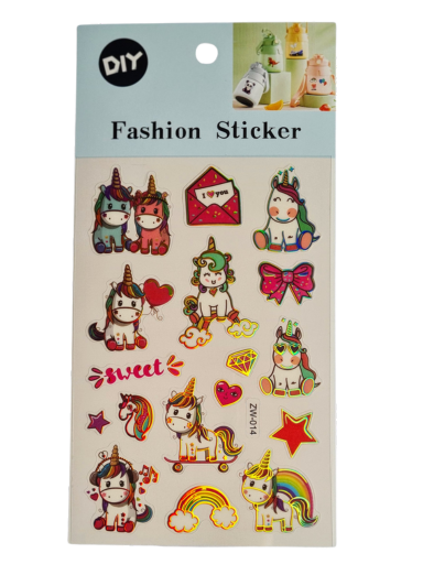 Unicorn Sticker Sheet