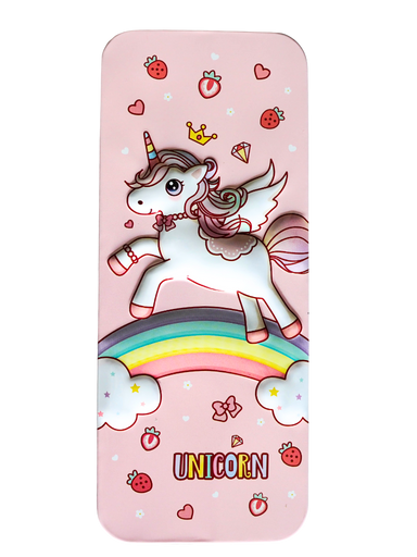 Unicorn Metal Pencil Box