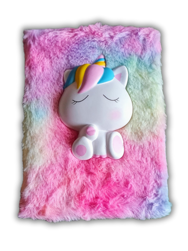 Unicorn Squishy Fur Diary