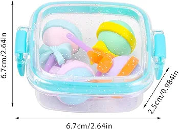 Dessert Lunch Box Eraser