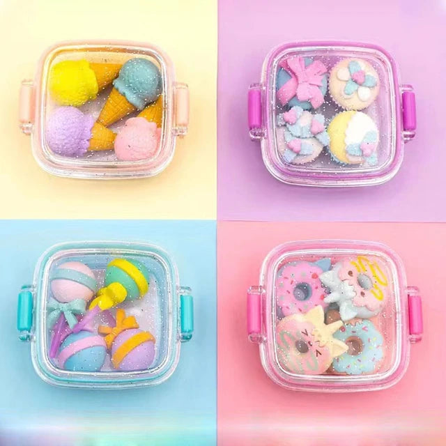 Dessert Lunch Box Eraser