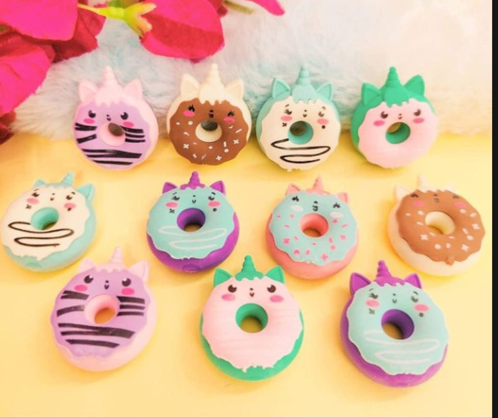 Unicorn Donut Eraser