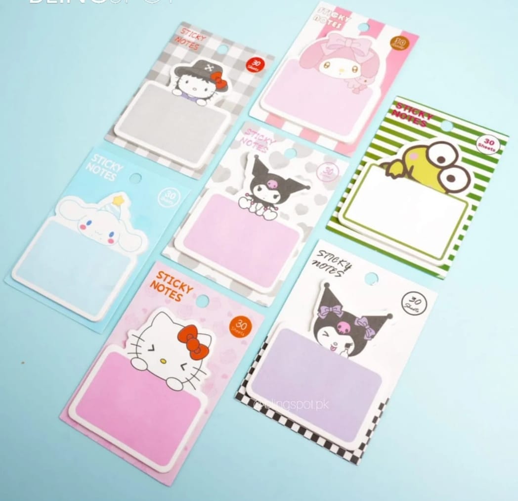 Cute Sanrio Sticky Notes